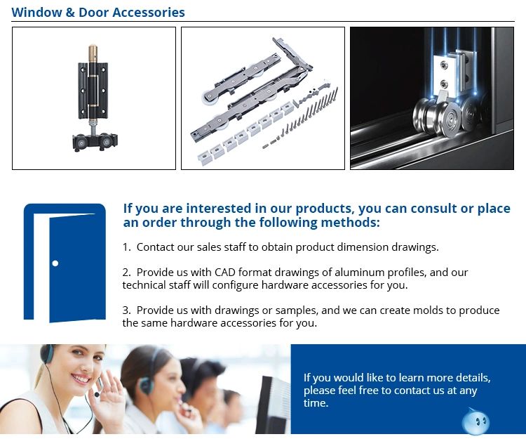 Aluminium Bi-Folding Windows and Doors Hinges