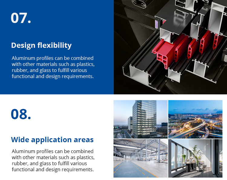 Versatile 6060 T5 White Anodized Aluminum Structural Profiles