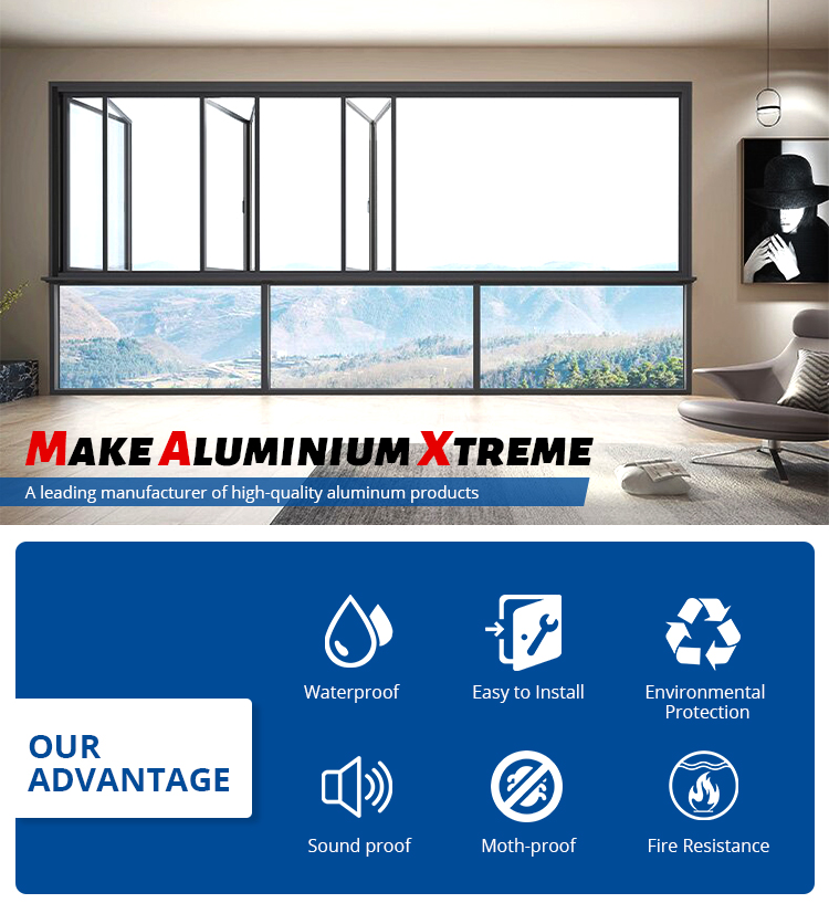 Residential Glass, Aluminum Insulation, Aluminum Folding Door