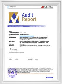 TUV Factory Audit Report