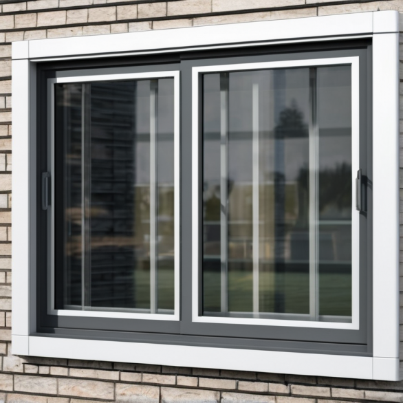 aluminum sliding window